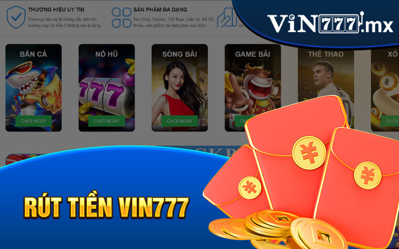 Rút Tiền Vin777